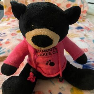 Mammoth Lakes Black and Pink Stuffed Animal Collection